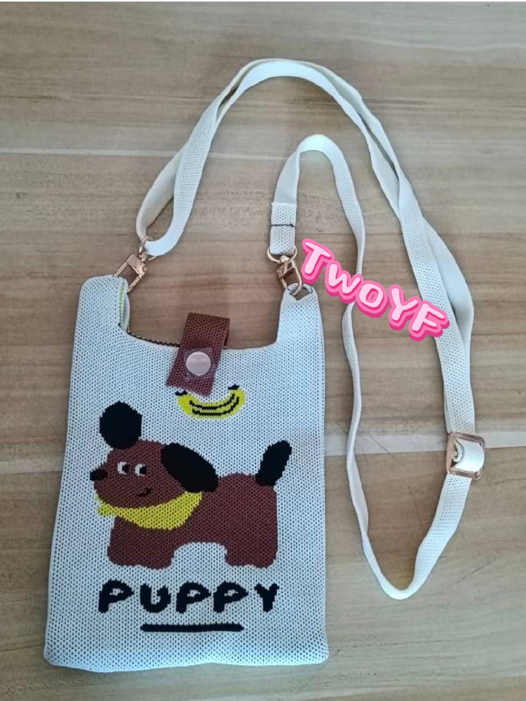Knitted multi-functional bag